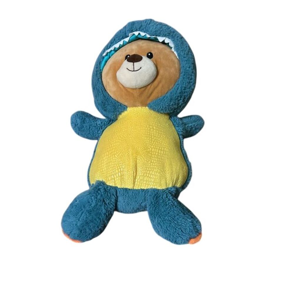 Spark Create Imagine Plush Teddy Bear Dinosaur Costume Blue Stuffed Animal